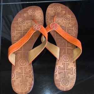 Orange Strap TORY BURCH SANDALS